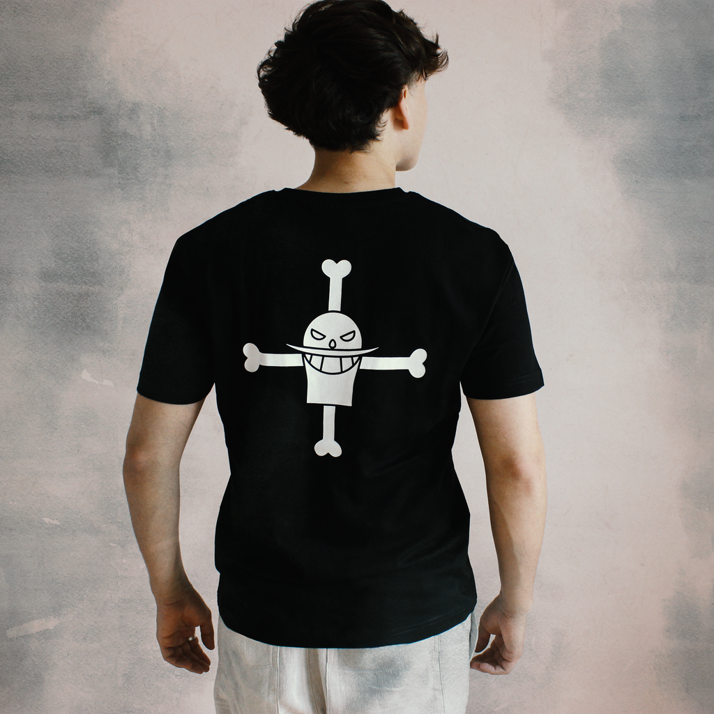 T-Shirt Regular One Piece™ [Ace Whitebeard] · Noir