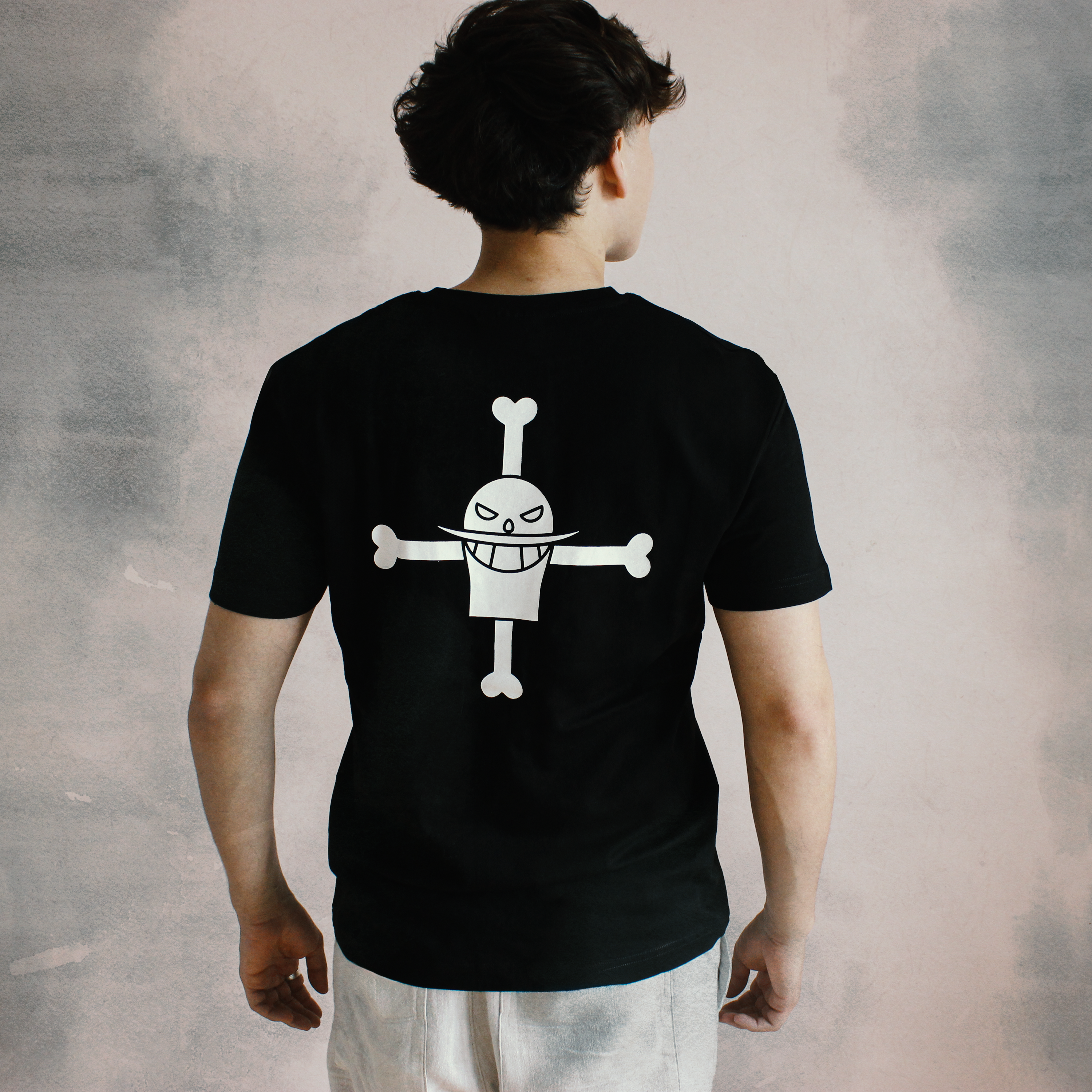 T-Shirt Regular One Piece™ [Ace Whitebeard] · Noir
