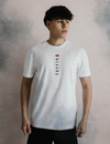 T-Shirt Regular Naruto Shippuden™ [Akatsuki Rogue Signs] · Blanc