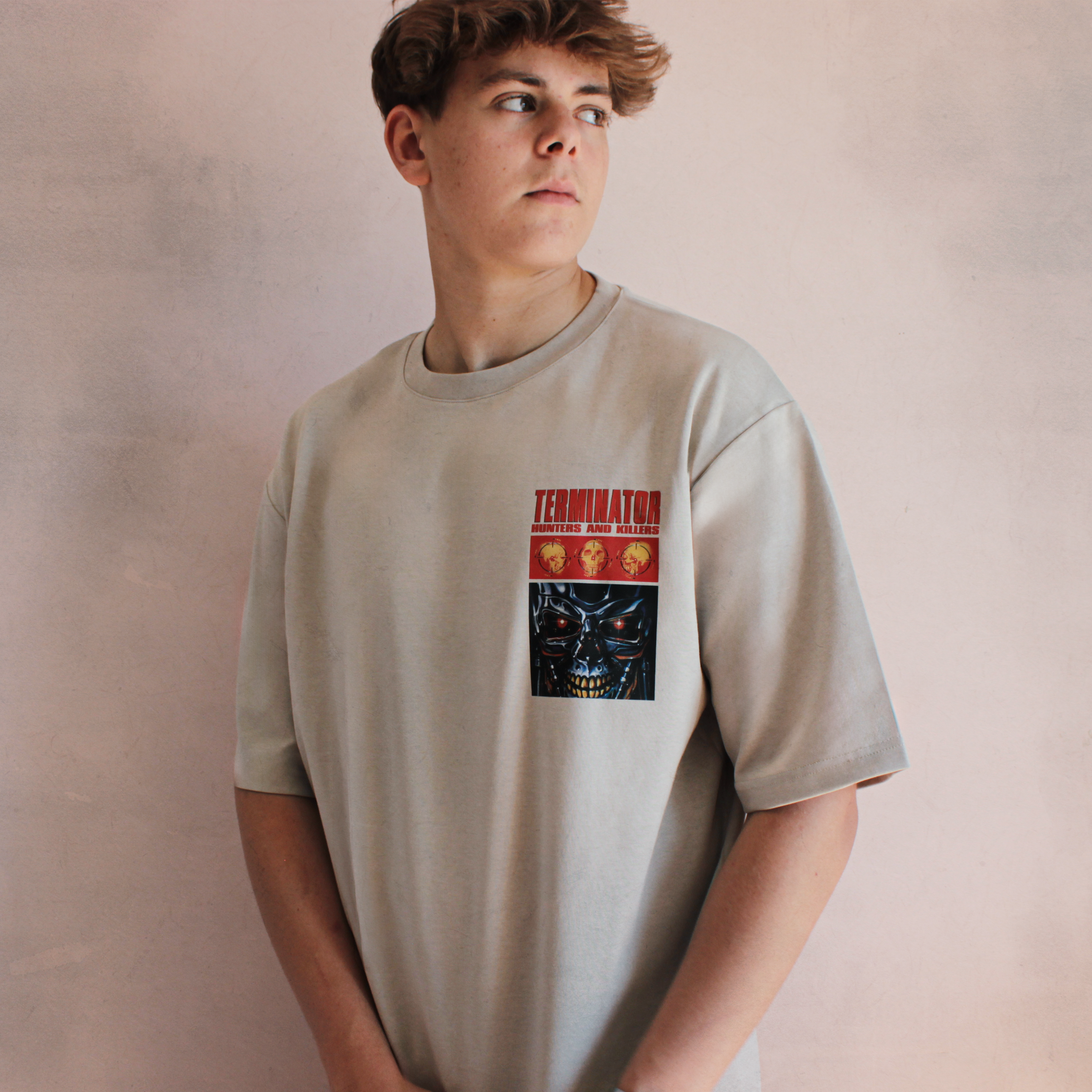 The Terminator [T-800] · Tee Oversized - Beige