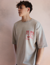 T-Shirt Oversized Wallace & Gromit™ [Supa Fly Guy] · Beige