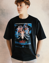 T-Shirt Oversized Freddy Krueger™ [Affiche] · Noir
