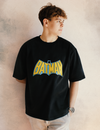 T-Shirt Oversized Batman™ [Logo Vintage] · Noir
