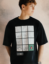 T-Shirt Oversized Hunter x Hunter™ [Portraits] · Noir