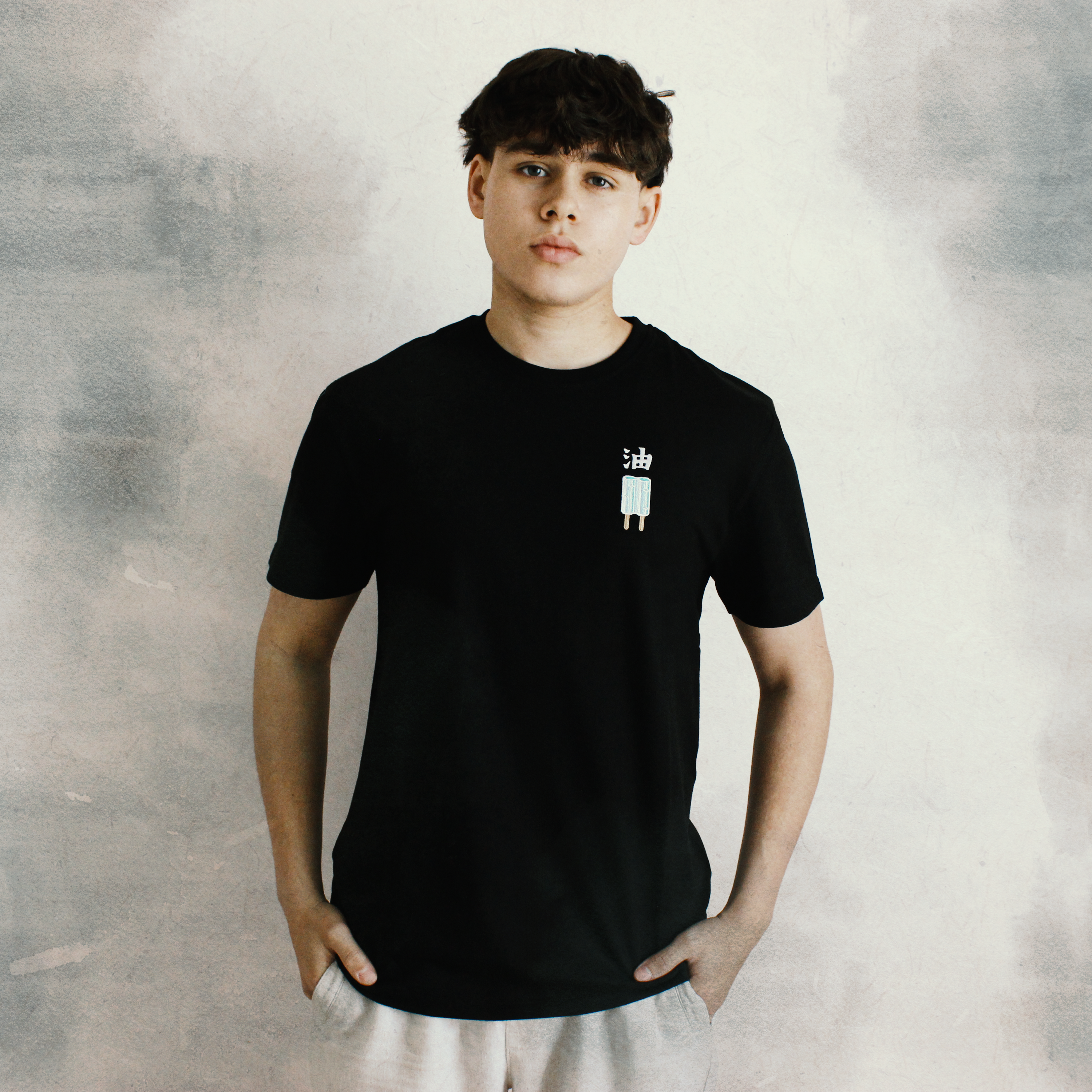 T-Shirt Regular Naruto Shippuden™ [Jiraiya Ice Cream] · Noir