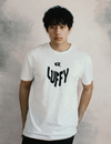 T-Shirt Regular One Piece™ [Drapeau Luffy] · Blanc
