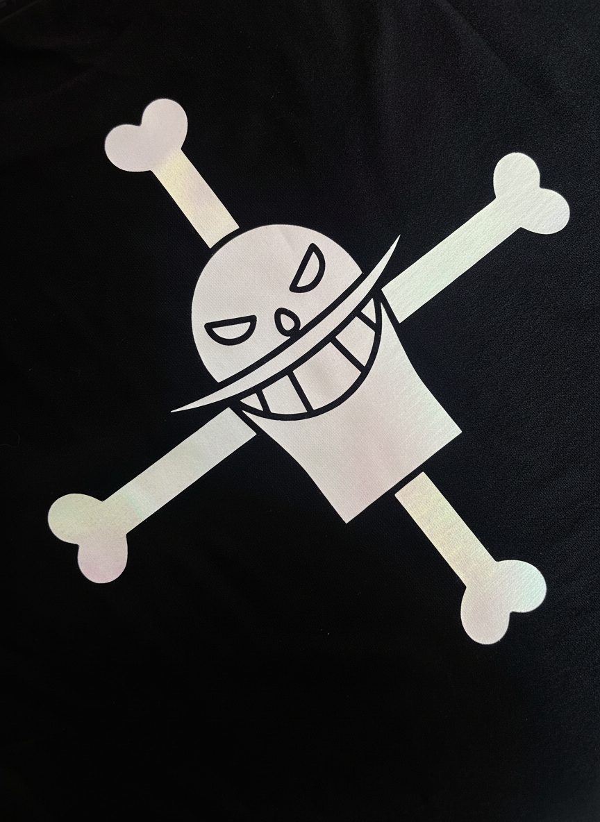 T-Shirt Regular One Piece™ [Ace Whitebeard] · Noir