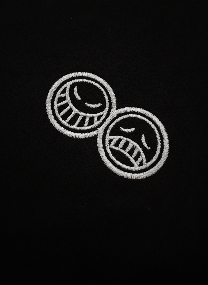 T-Shirt Regular One Piece™ [Ace Smileys] · Noir