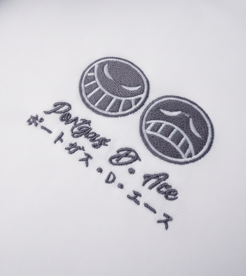 T-Shirt Regular One Piece™ [Portgas D.Ace] · Blanc