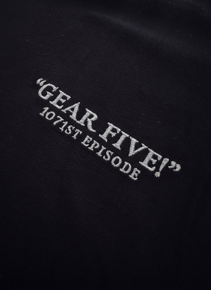T-Shirt Regular One Piece™ [Luffy Gear Five] · Noir