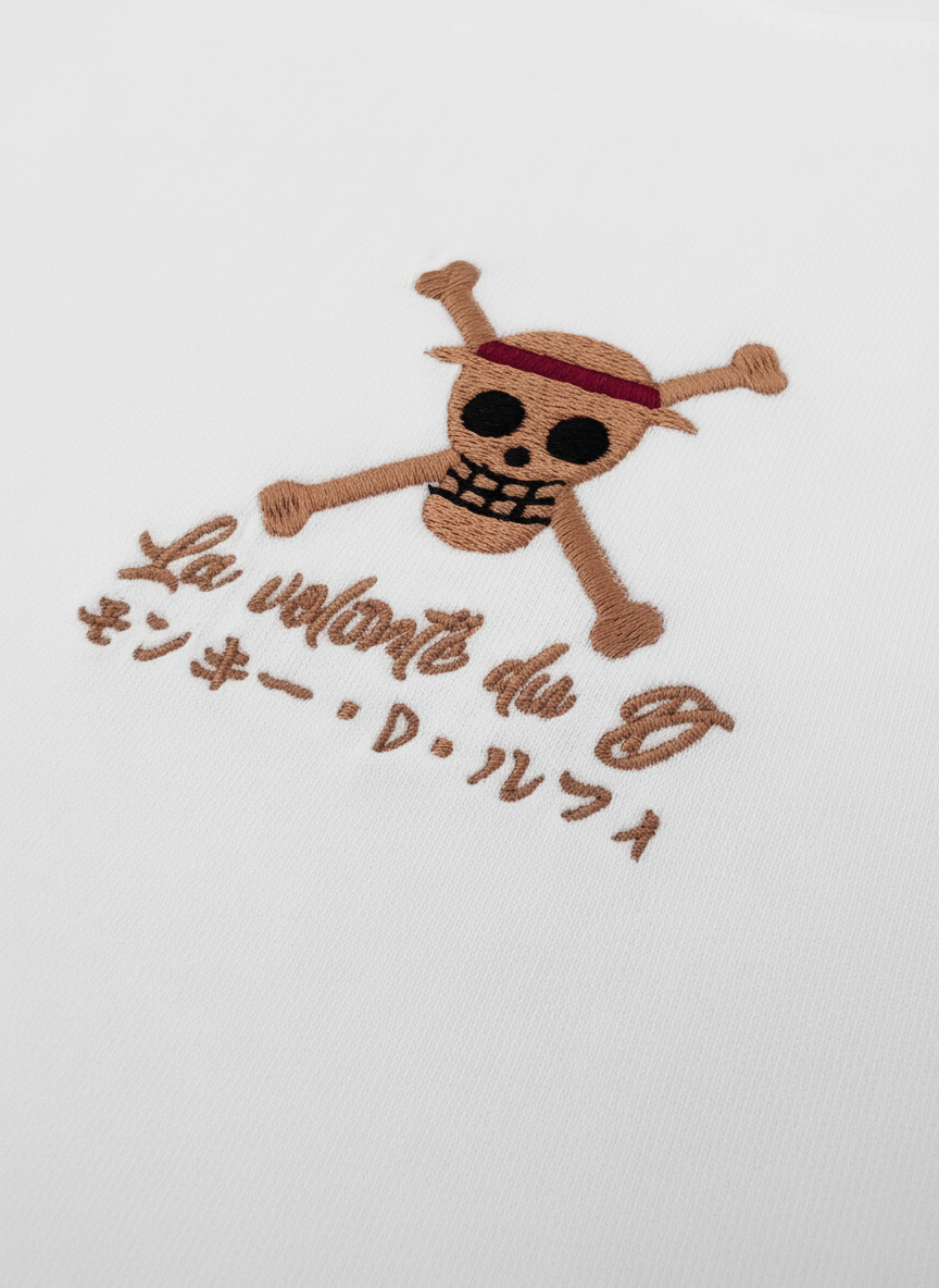 T-Shirt Regular One Piece™ [La Volonté du D] · Blanc