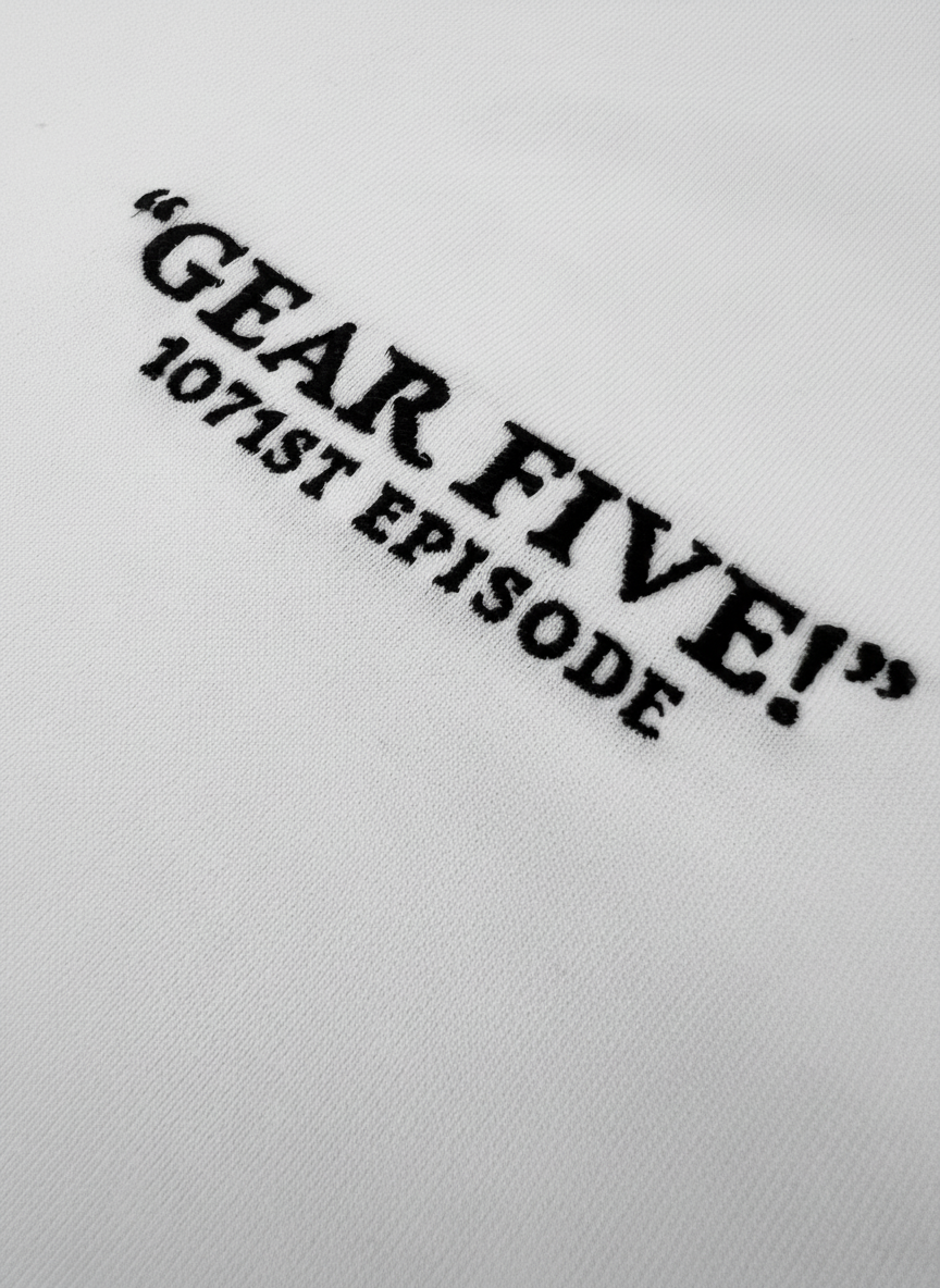 T-Shirt Regular One Piece™ [Luffy Gear Five] · Blanc