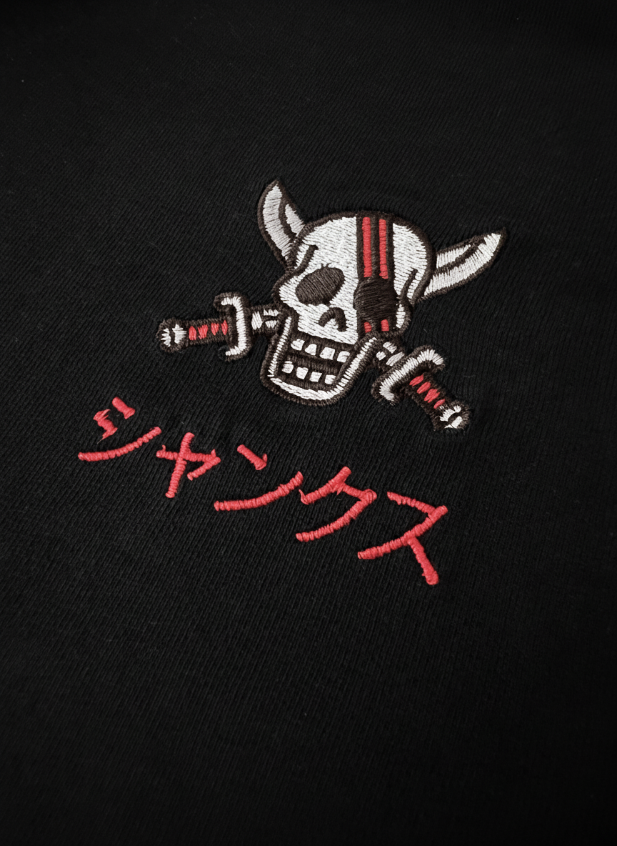 T-Shirt Regular One Piece™ [Shanks Skull] · Noir