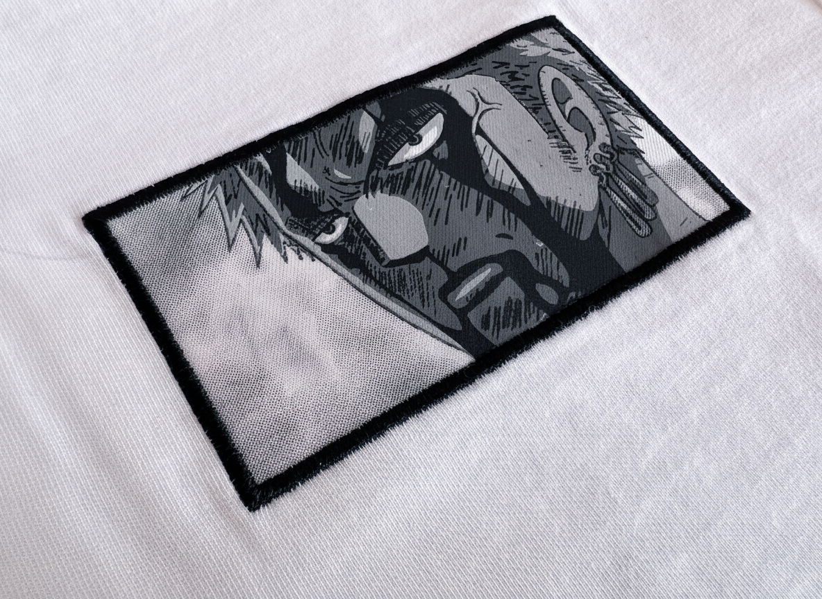 T-Shirt Regular One Piece™ [Zoro Thriller Bark] · Blanc