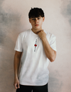 T-Shirt Regular Naruto Shippuden™ [Sasuke Sharingan] · Blanc