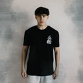 T-Shirt Regular Naruto Shippuden™ [Itachi Crow] · Noir