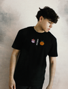 T-Shirt Regular One Piece™ [Ace Mera Mera No Mi] · Noir
