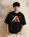 T-Shirt Oversized Hunter x Hunter™ [Logo] · Noir