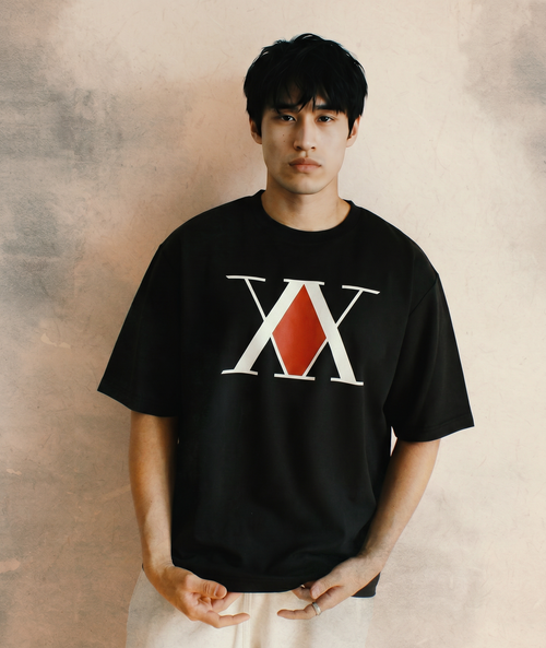 T-Shirt Oversized Hunter x Hunter™ [Logo] · Noir · Fournisseur B2B PROJO PRO