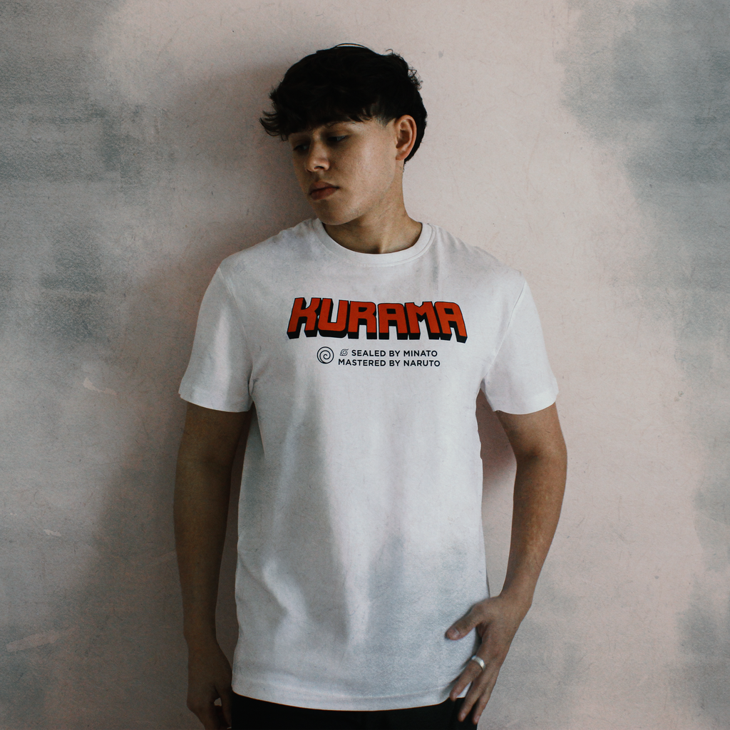 T-Shirt Regular Naruto Shippuden™ [Kurama] · Blanc