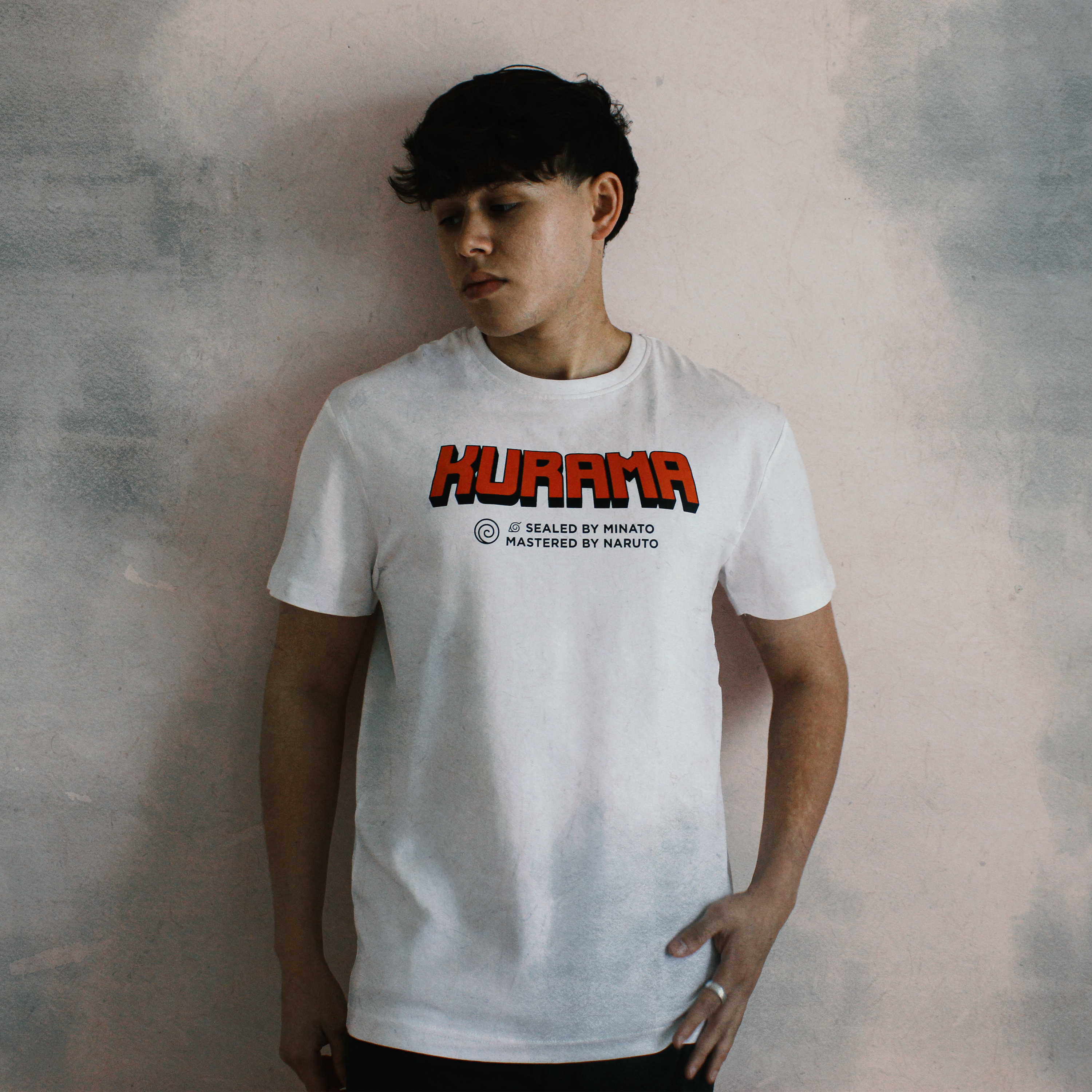 T-Shirt Regular Naruto Shippuden™ [Kurama] · Blanc
