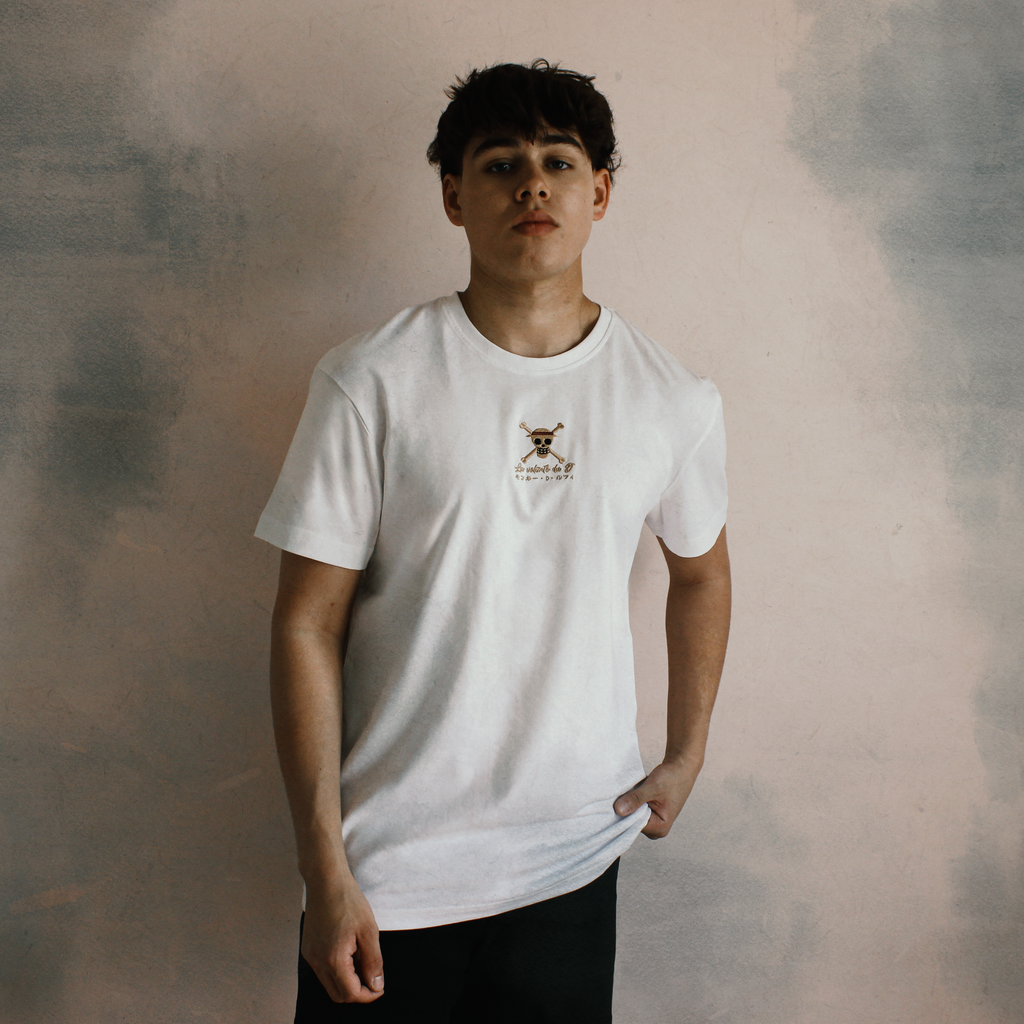 T-Shirt Regular One Piece™ [La Volonté du D] · Blanc · Fournisseur B2B PROJO PRO
