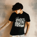 T-Shirt Regular Pulp Fiction™ [Cast] · Noir · Fournisseur B2B PROJO PRO