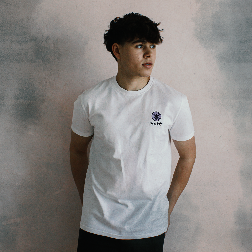 T-Shirt Regular Naruto Shippuden™ [Sasuke Rinnegan] · Blanc