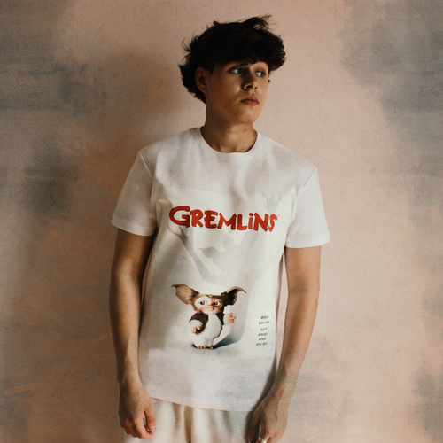 T-Shirt Regular Gremlins™ [Gizmo] · Blanc · Fournisseur B2B PROJO PRO
